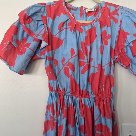 Maude Vivante Floral Maxi Dress M - Picture 3 of 9